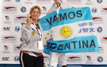 Entrevistamos a Patricia Peretti, instructora de los taekwondistas que participaron en el Panamericano de Mar del Plata.